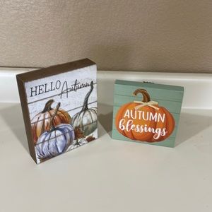 Autumn Blessings/ Hello Autumn